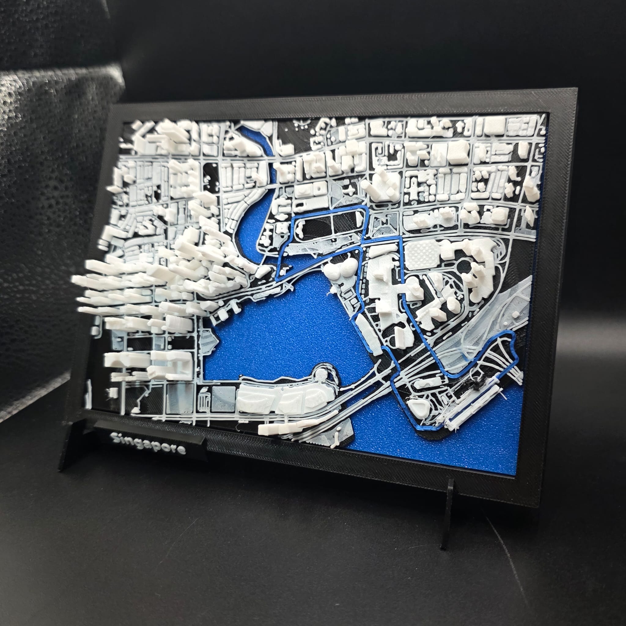 Topografia Singapura – Circuito Urbano