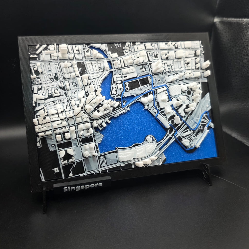Topografia Singapura – Circuito Urbano