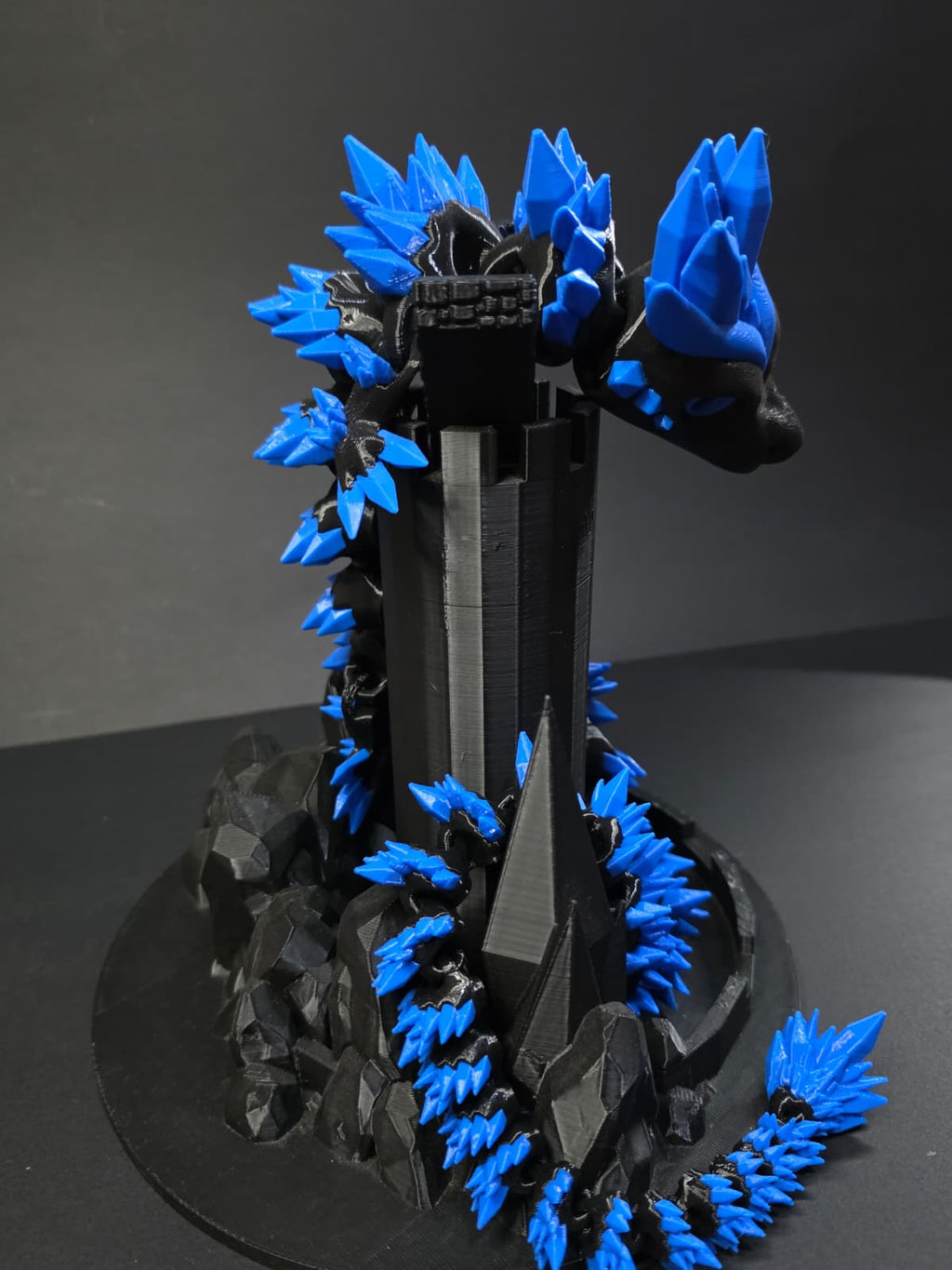 Dragão com torre