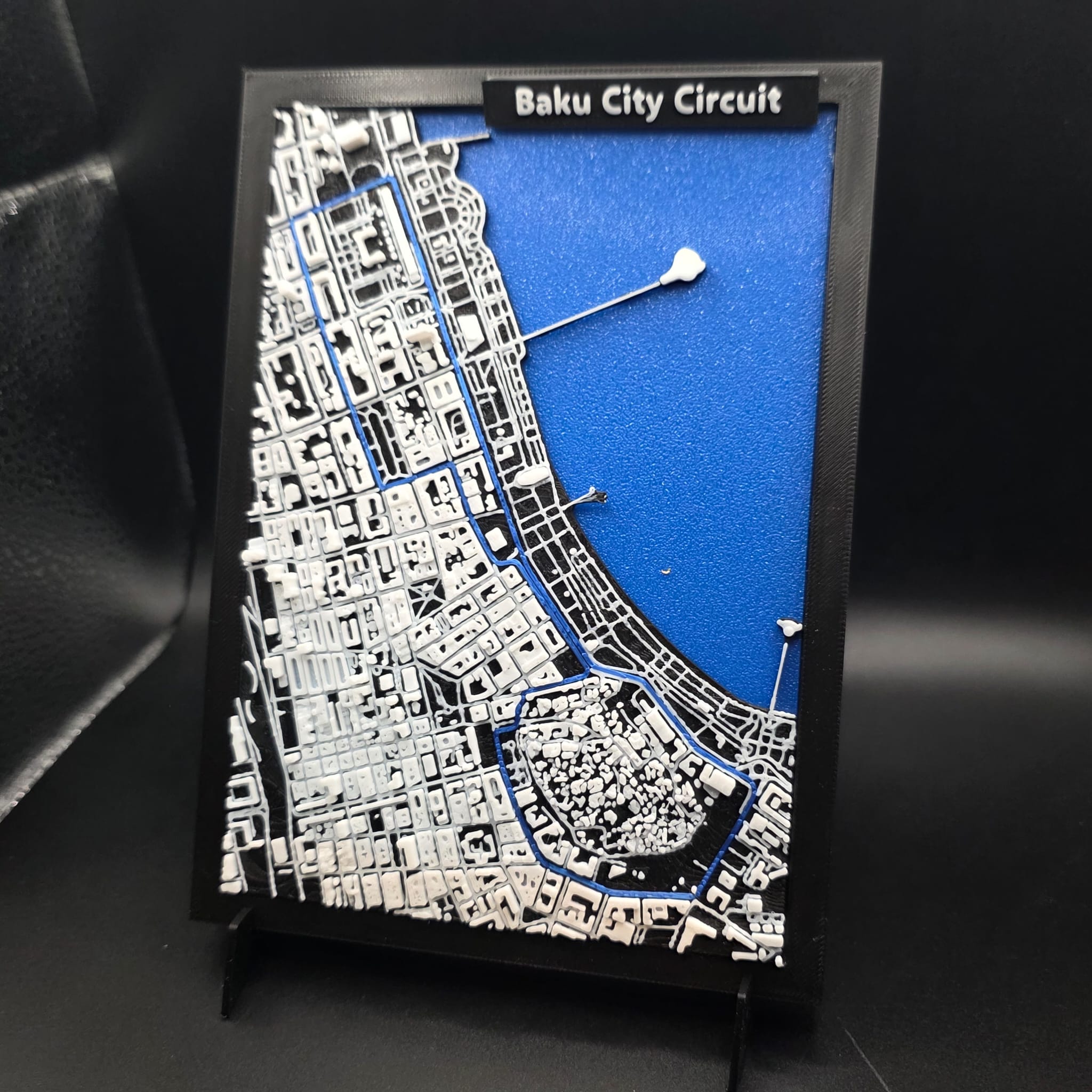 Topografia Circuito Baku City – Azerbaijão