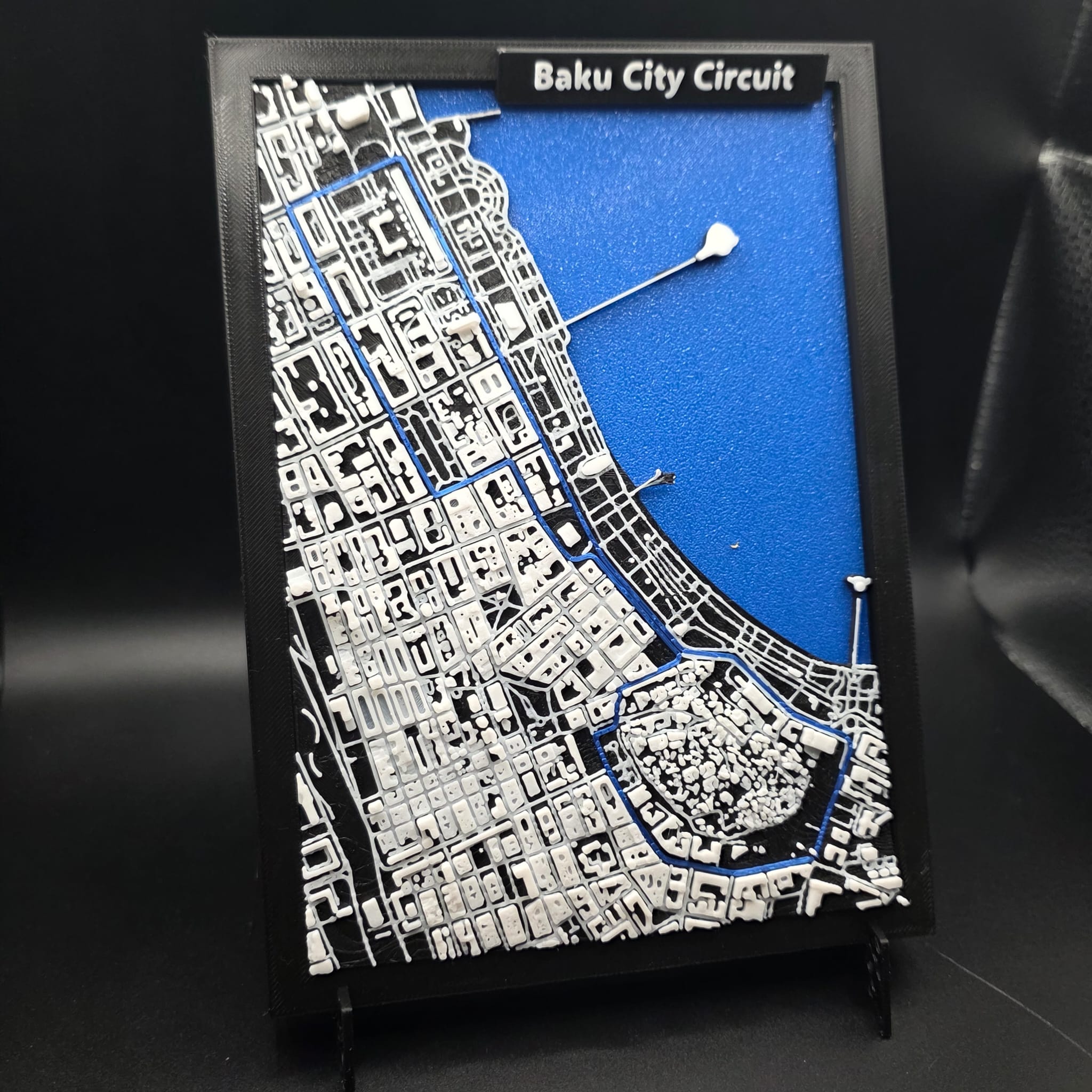 Topografia Circuito Baku City – Azerbaijão